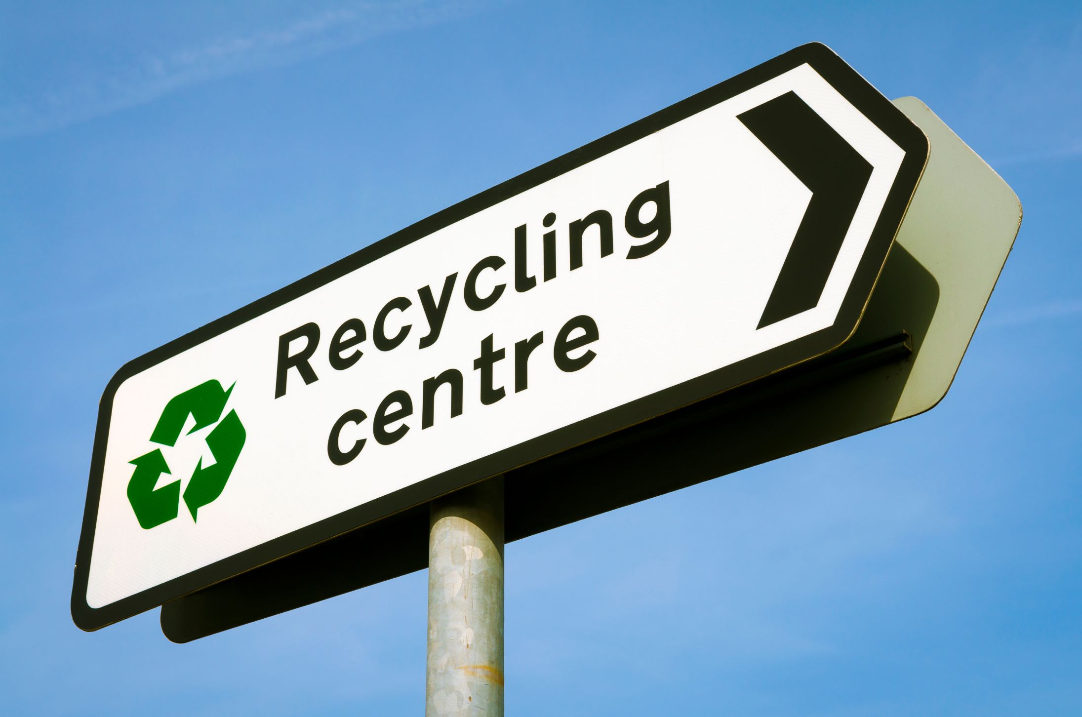 Wo kann man ein Recyclingzentrum finden?
